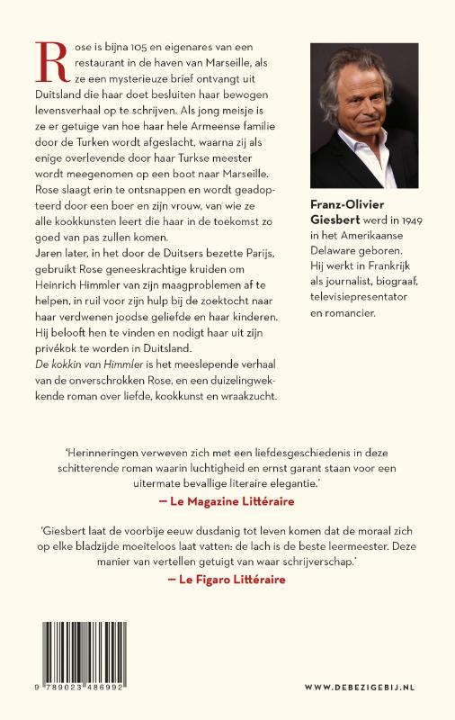 Achterkant van De kokkin van Himmler