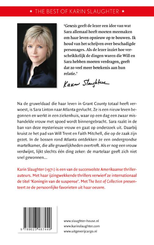 Achterkant van Genesis