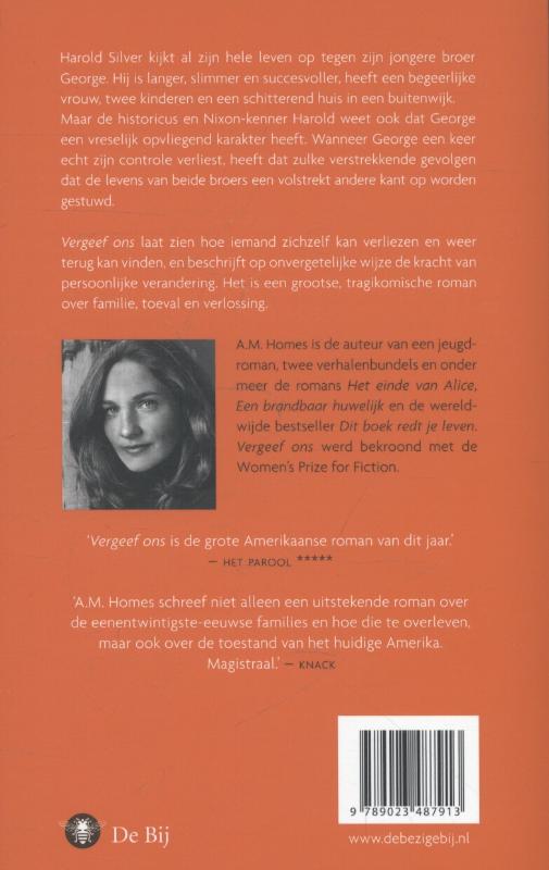 Achterkant van Vergeef ons