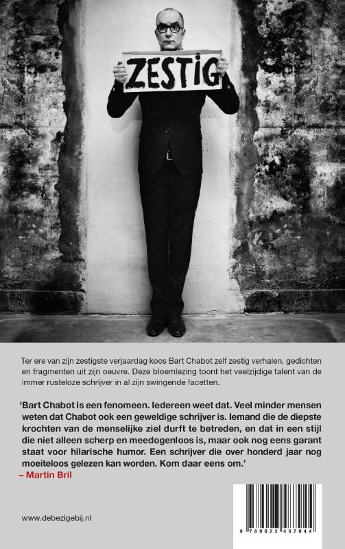 Achterkant van Zestig