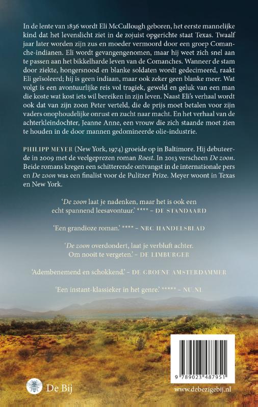 Achterkant van De zoon
