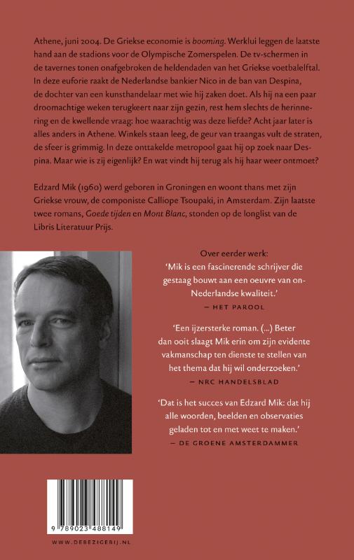 Achterkant van Waar de zee begint