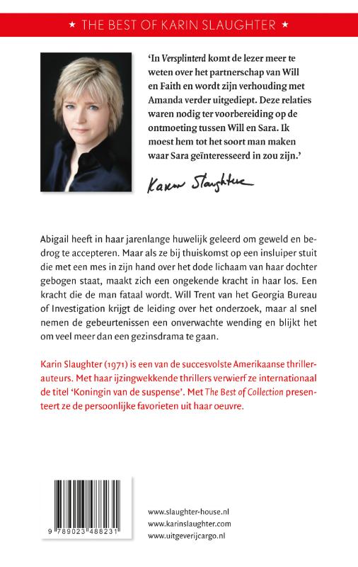 Achterkant van Versplinterd