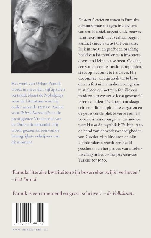 Achterkant van De heer Cevdet en zonen
