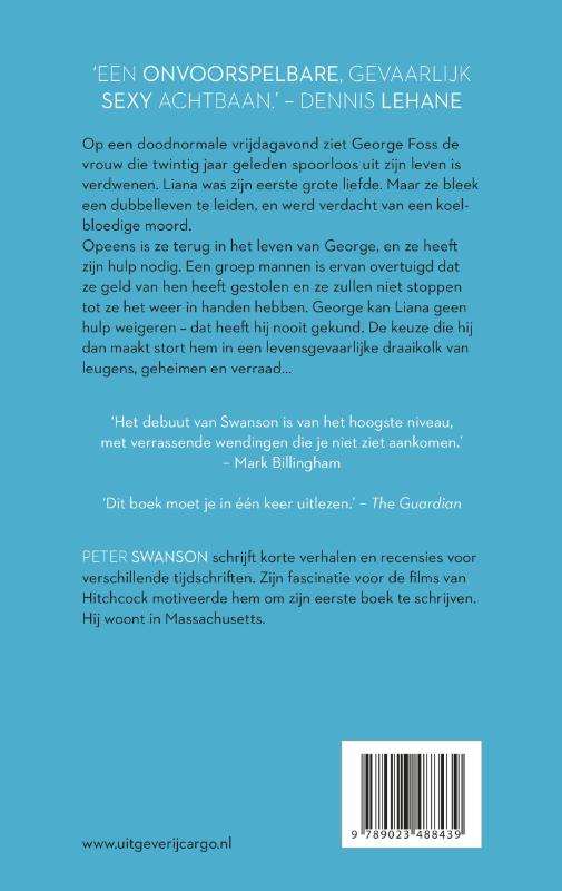 Achterkant van Het meisje met een klok als hart