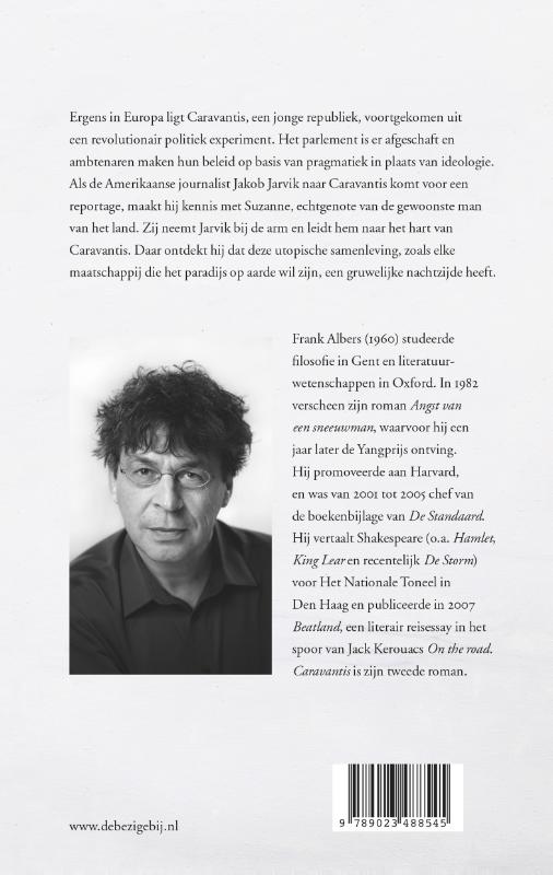 Achterkant van Caravantis