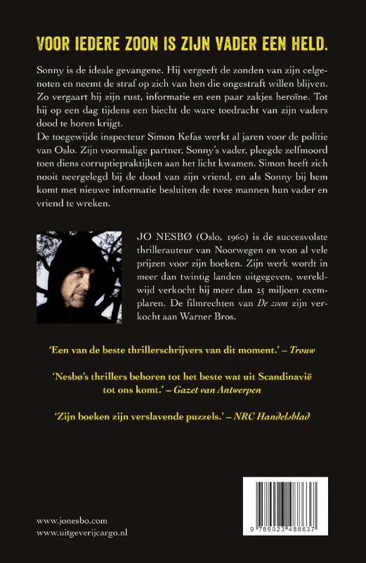Achterkant van De zoon