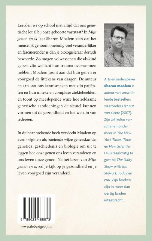 Achterkant van Mijn genen en ik