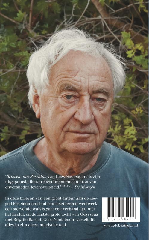 Achterkant van Brieven aan Poseidon