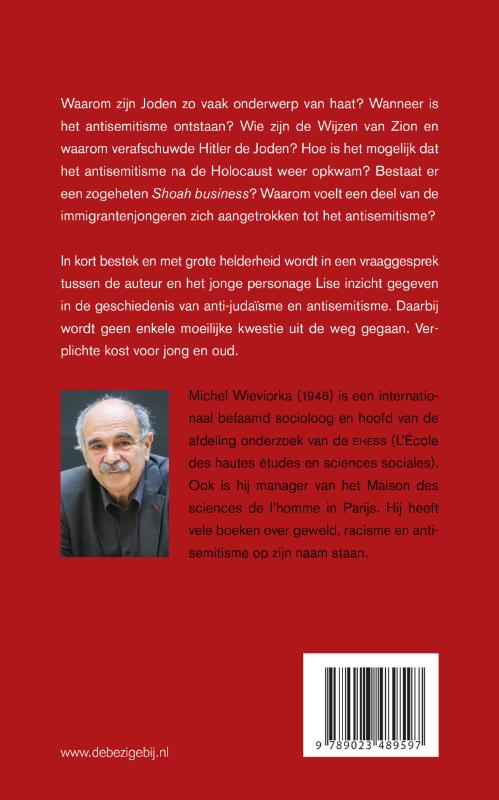 Achterkant van Het antisemitisme uitgelegd aan jongeren