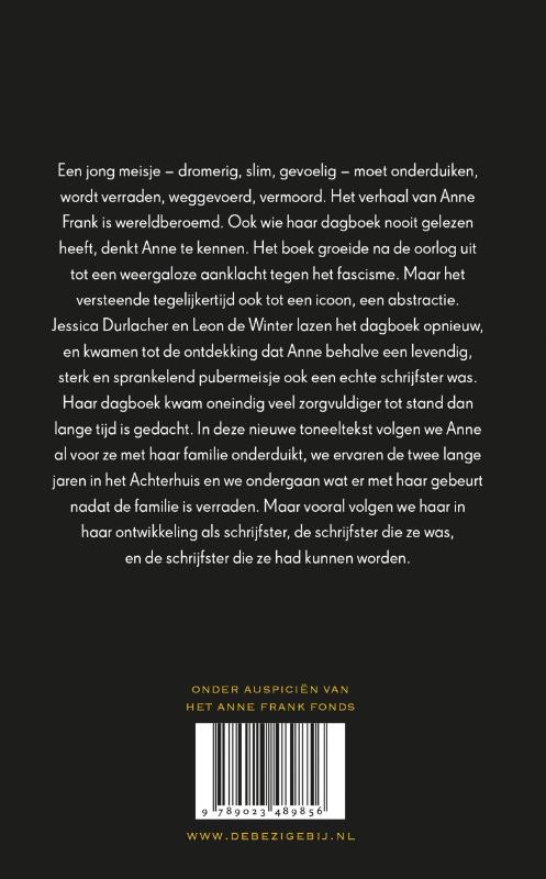 Achterkant van Anne