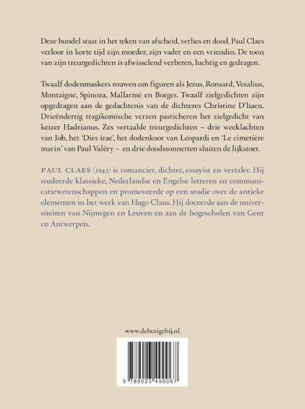 Achterkant van Ziel van mijn ziel