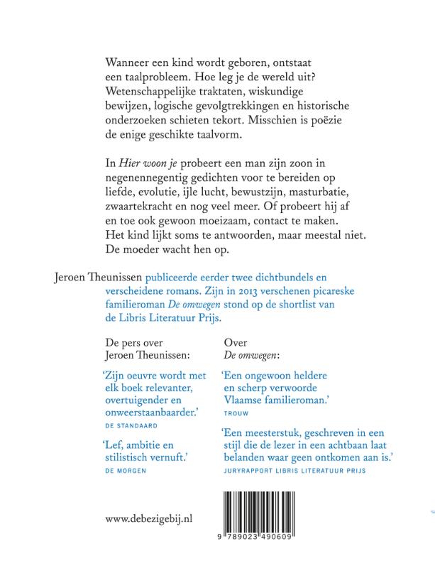 Achterkant van Hier woon je