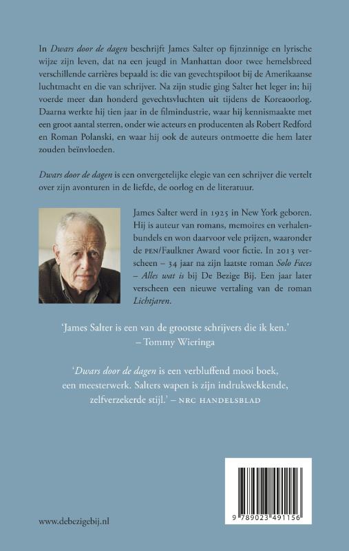 Achterkant van Dwars door de dagen