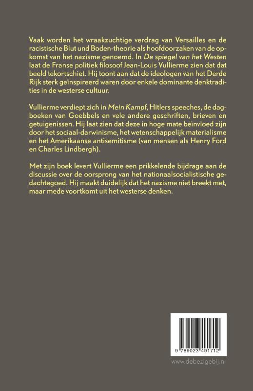 Achterkant van De spiegel van het westen