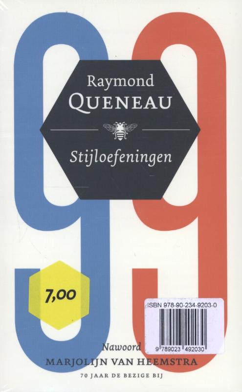 Achterkant van Stijloefeningen (6 ex.)