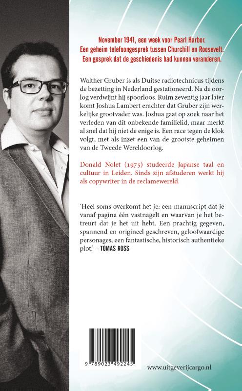 Achterkant van Versleuteld