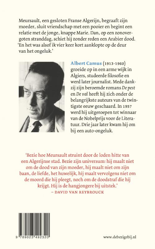 Achterkant van De vreemdeling