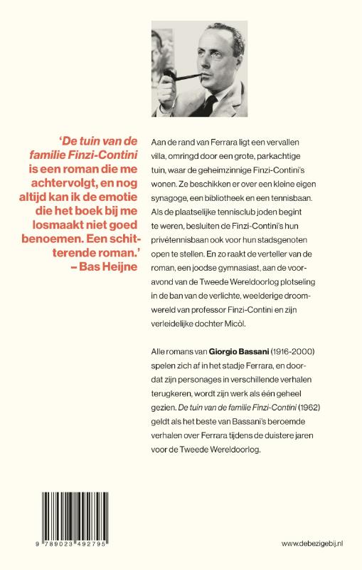 Achterkant van De tuin van de familie Finzi-Contini