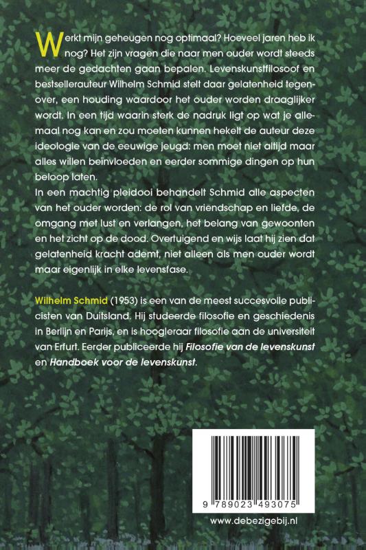 Achterkant van Gelatenheid
