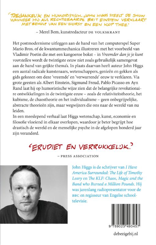 Achterkant van Vreemder dan je je kunt voorstellen