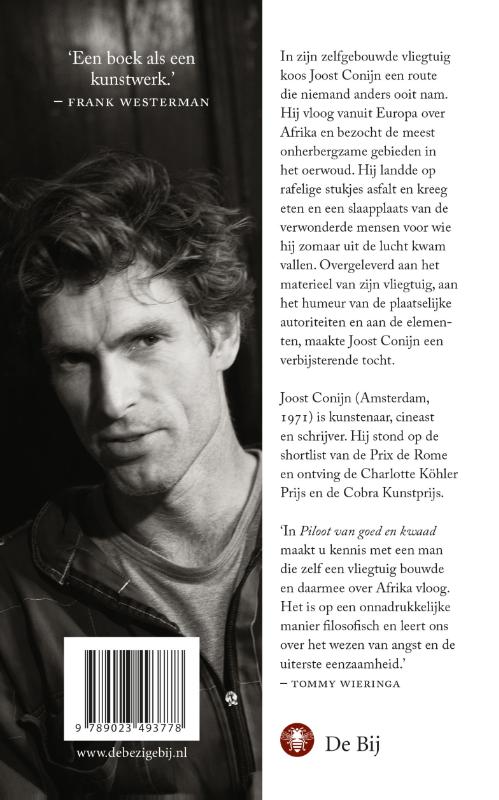 Achterkant van Piloot van goed en kwaad