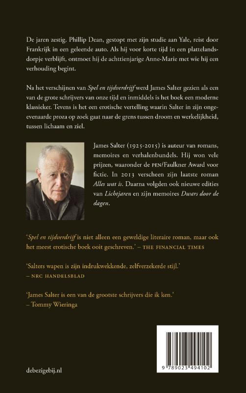 Achterkant van Spel en tijdverdrijf