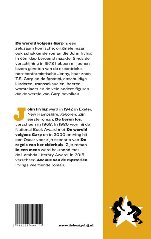 Achterkant van De wereld volgens Garp