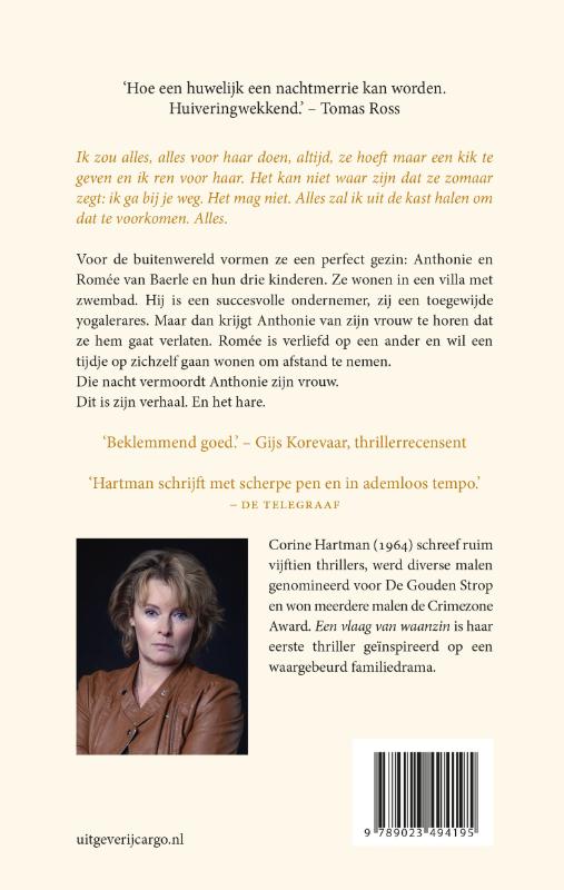 Achterkant van Een vlaag van waanzin