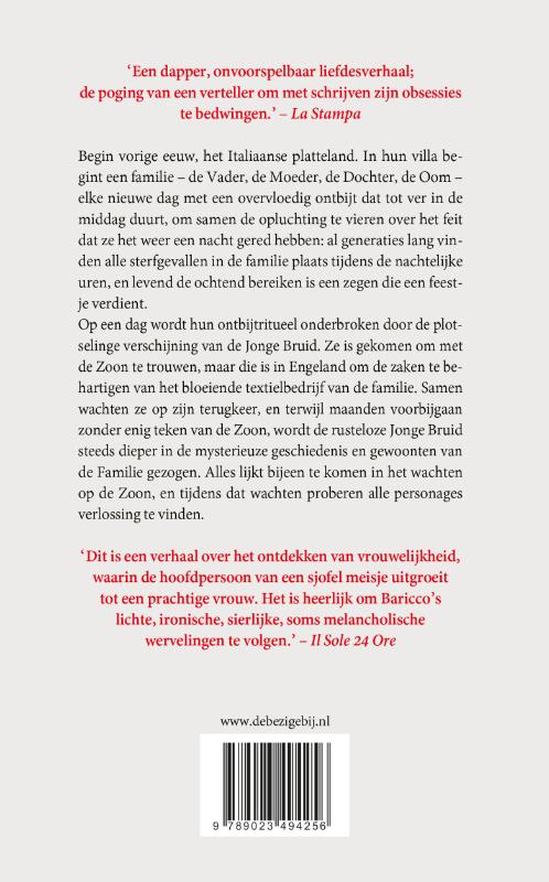 Achterkant van De jonge bruid