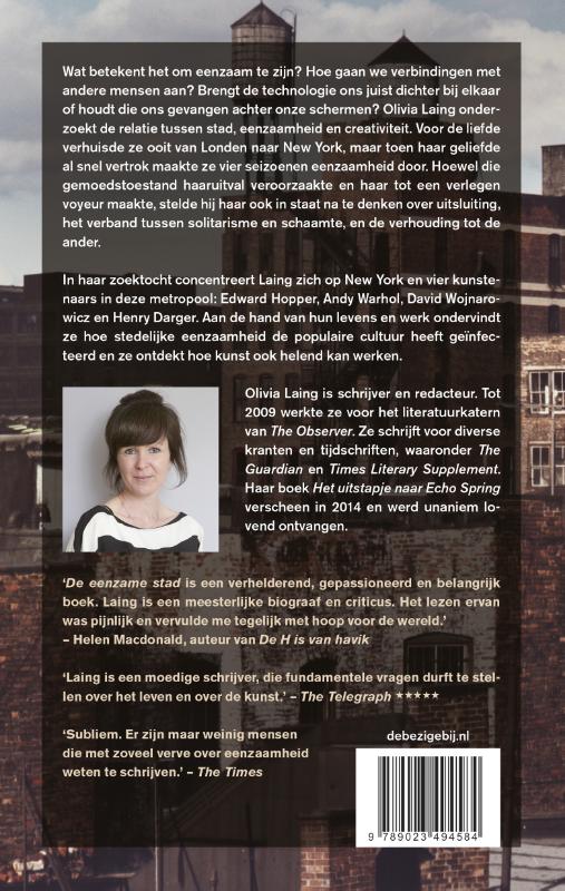 Achterkant van De eenzame stad