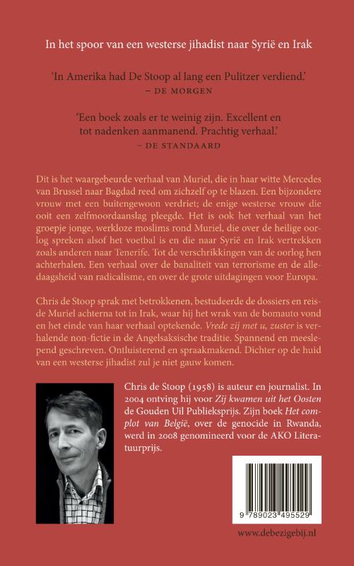 Achterkant van Vrede zij met u, zuster