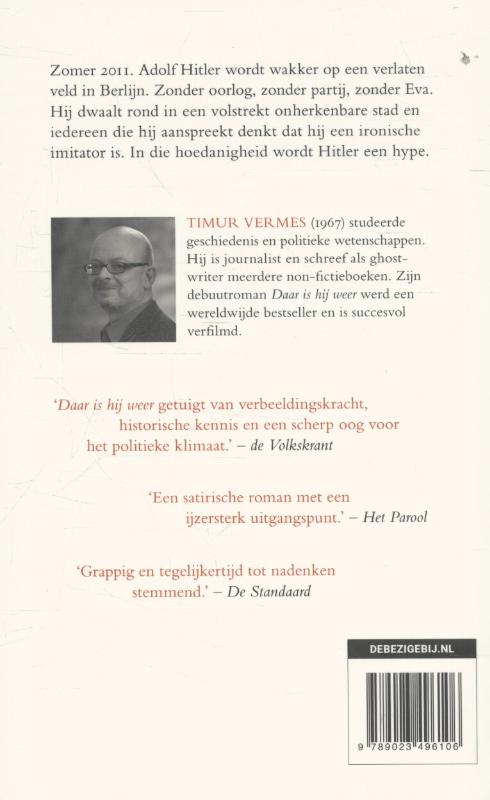 Achterkant van Daar is ie weer