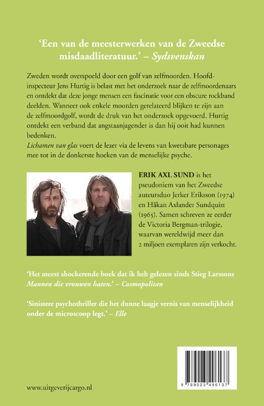 Achterkant van Lichamen van glas