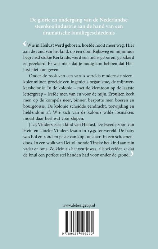 Achterkant van Het geluk van Limburg