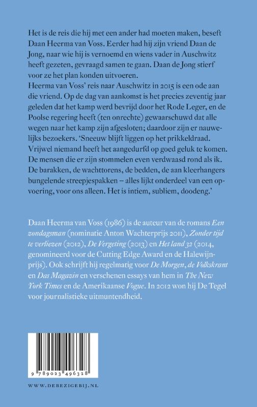 Achterkant van Een verlate reis