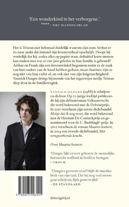 Achterkant van De idioot en de tederheid