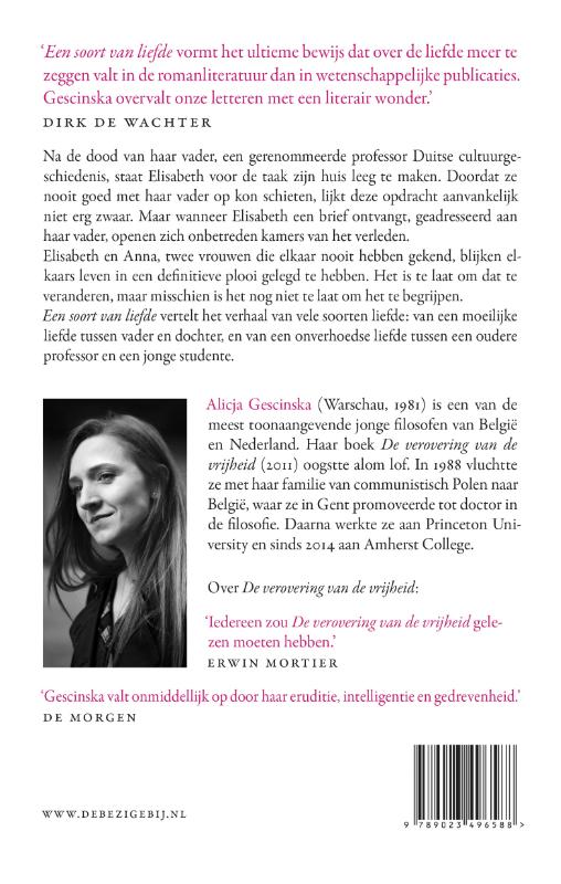 Achterkant van Een soort van liefde