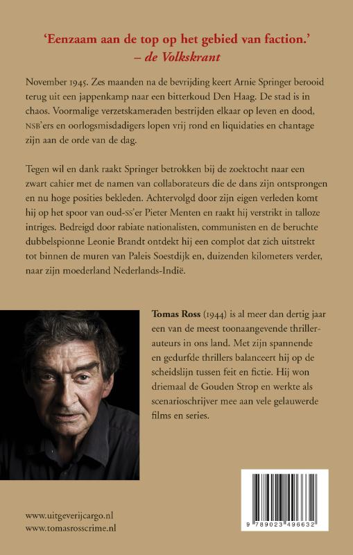 Achterkant van Van de doden niets dan goeds