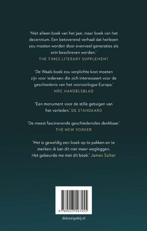 Achterkant van De haas met ogen van barnsteen
