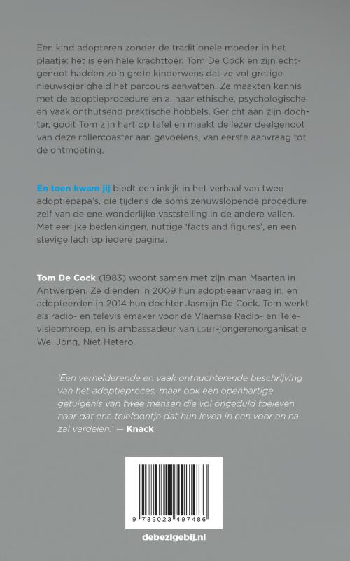 Achterkant van En toen kwam jij