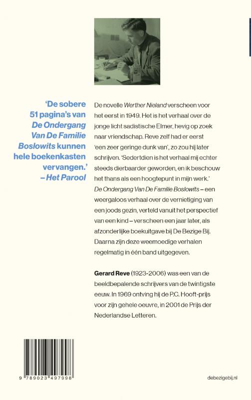 Achterkant van Werther Nieland ; De ondergang van de familie Boslowits