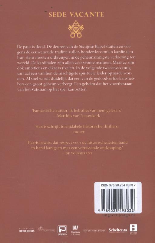 Achterkant van Conclaaf
