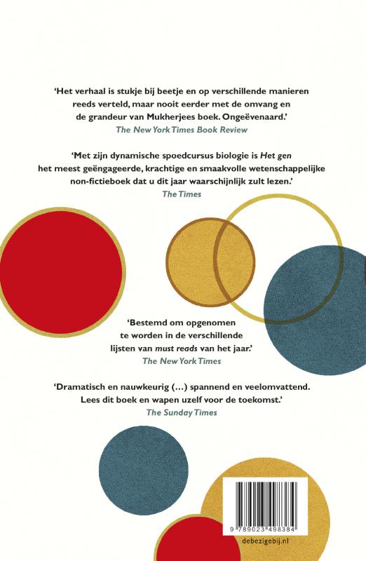 Achterkant van Het gen