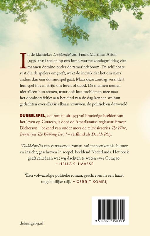 Achterkant van Dubbelspel