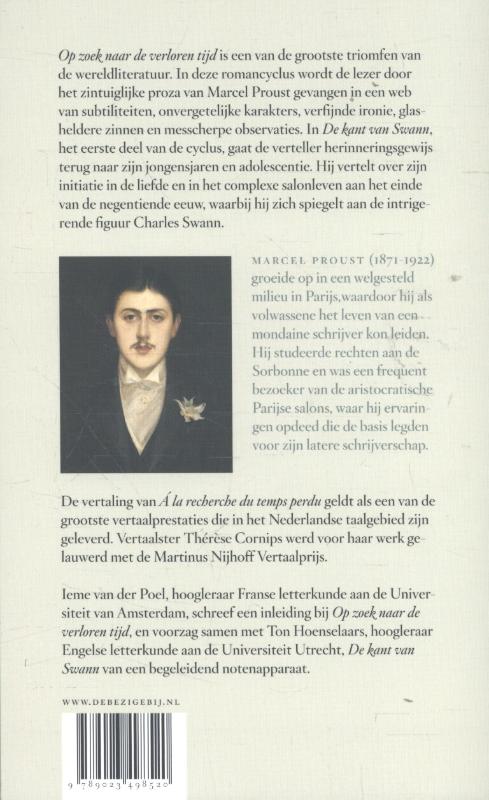 Achterkant van De kant van Swann