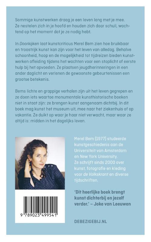 Achterkant van Doorkijken