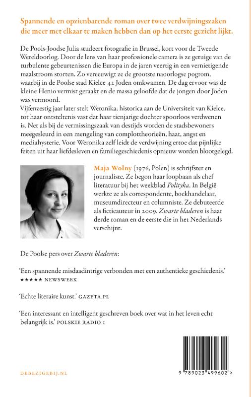 Achterkant van Zwarte bladeren