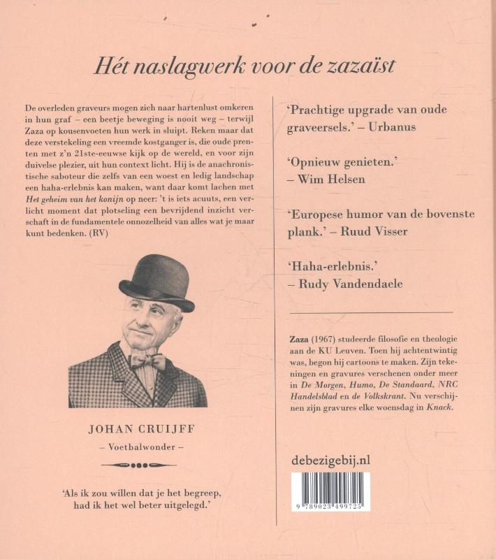 Achterkant van Het geheim van het konijn