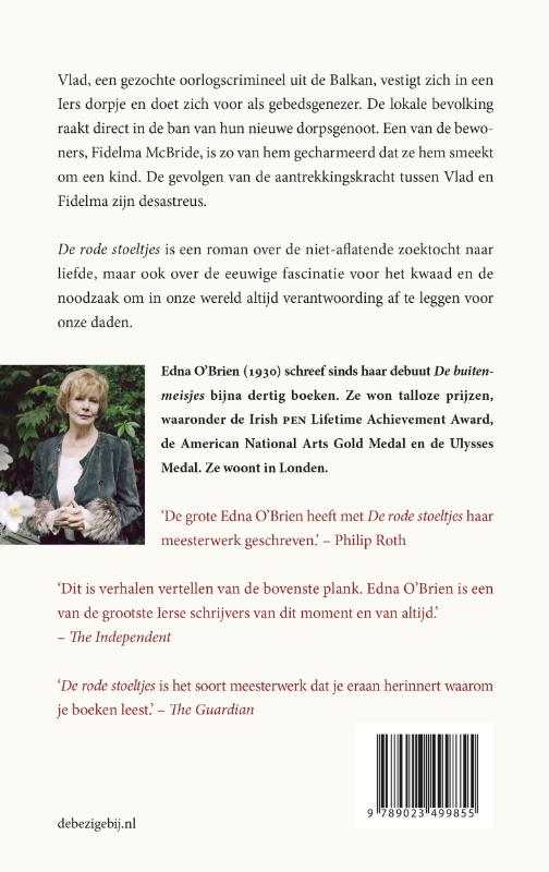 Achterkant van De rode stoeltjes